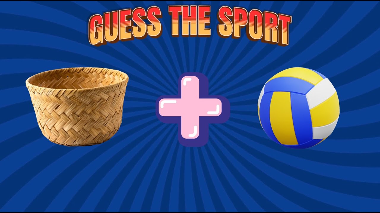 Guess The Sport By Emoji 🏀⚽🎾 | Emoji Sports Quiz | Fun Brain Game