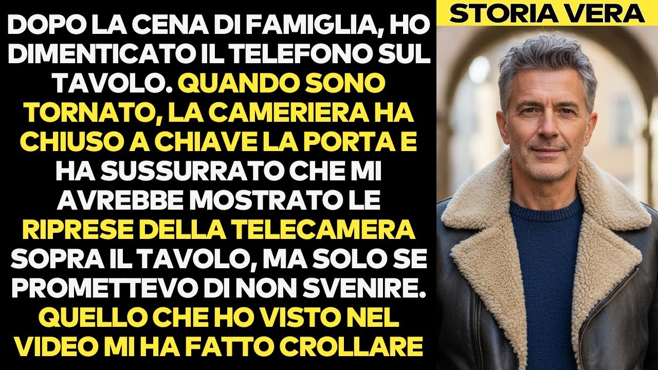 Mentre Me Ne Andavo, La Cameriera Ha Chiuso La Porta E Ha Sussurrato: «Prometti Di Non Svenire!» Io…