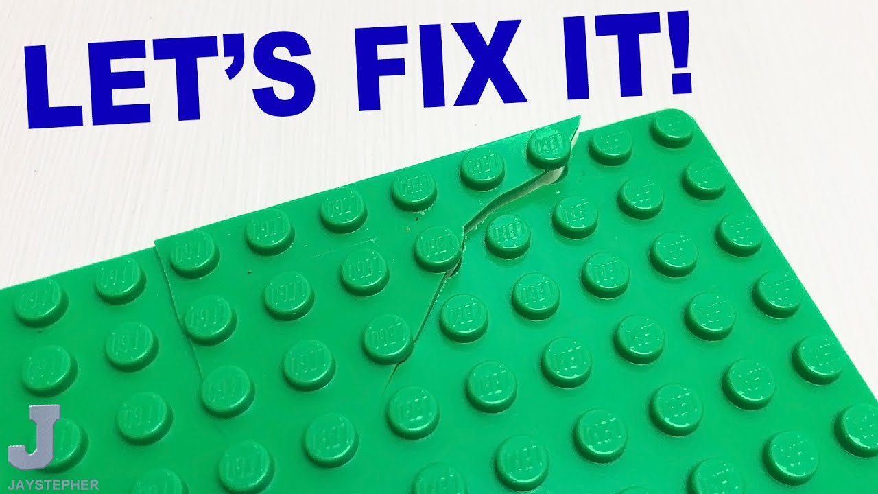 Zniszczona płyta bazowa LEGO &ndash; czy da się ją naprawić?