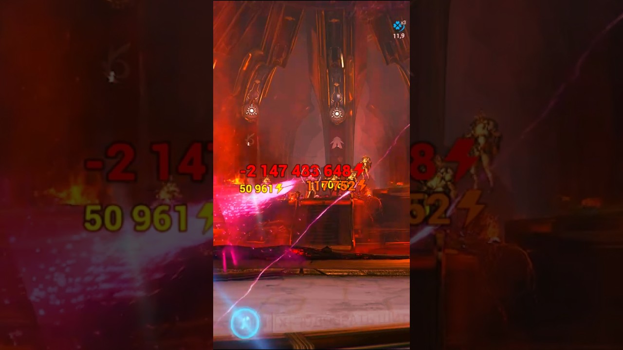 Negative damage so sick! RED NUMBERS!