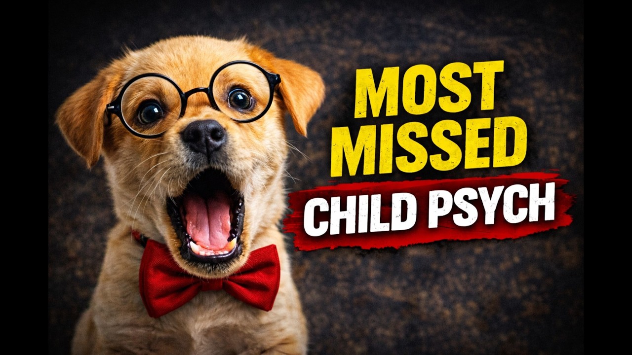 Child Psych Made Easy Part 1 (USMLE, PRITE, ABPN Review)