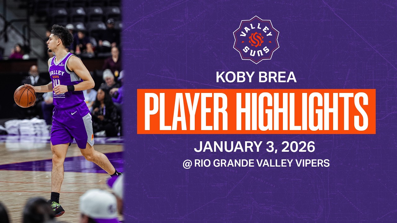 Player Highlights: Koby Brea | @ Rio Grande Valley Vipers | January 3, 2026