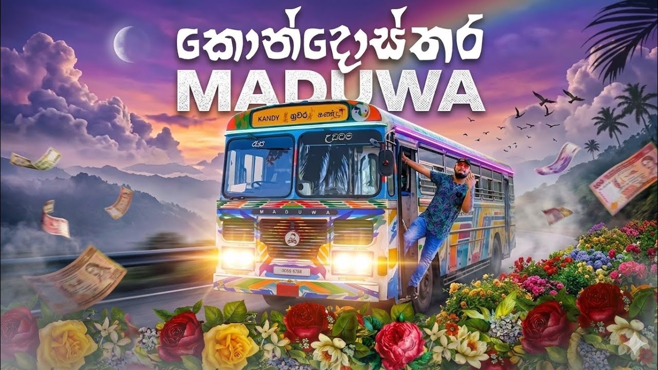 MADUWA - Kondosthara (කොන්දොස්තර) - Official Music Video