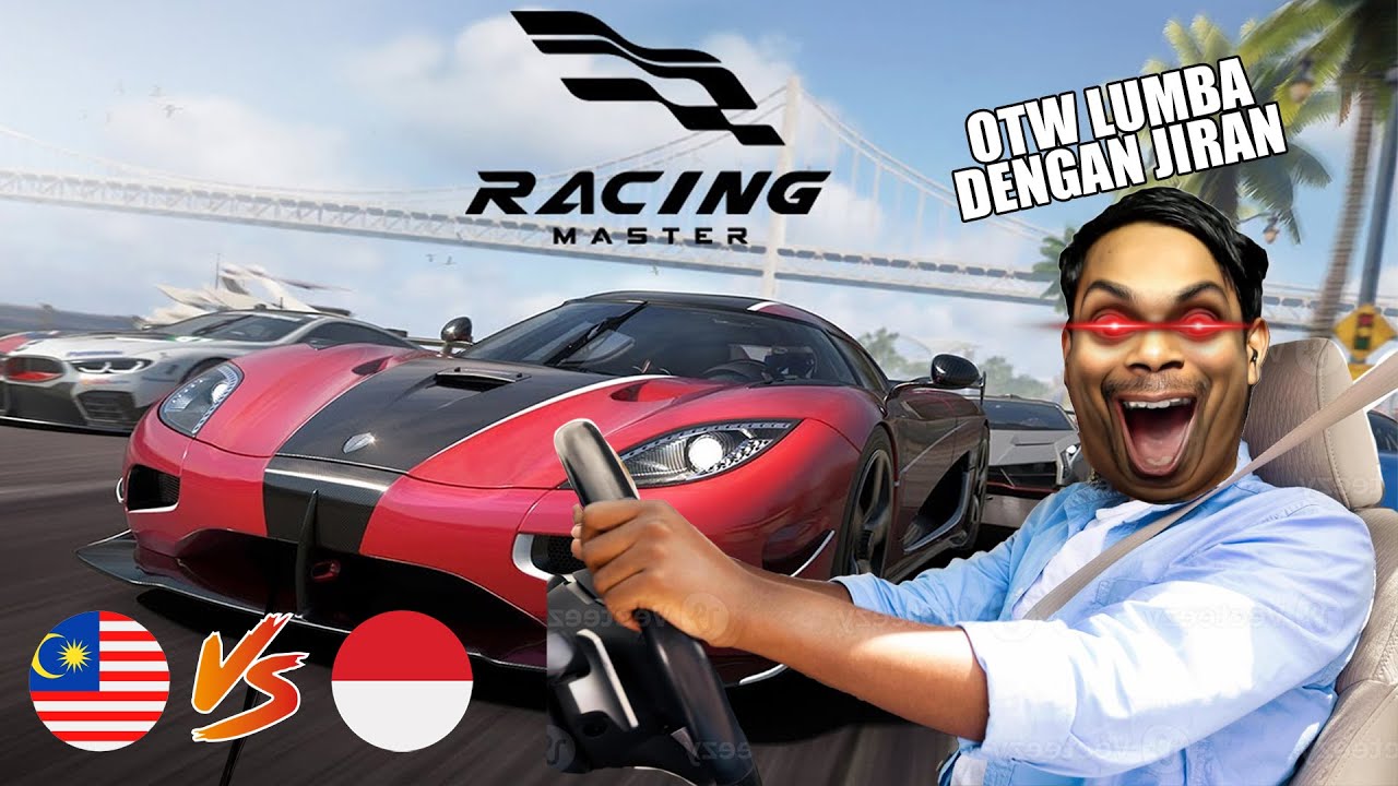 LUMBA KERETA DENGAN ORANG LUAR NEGARA?? Racing Master #RacingMasterSEA