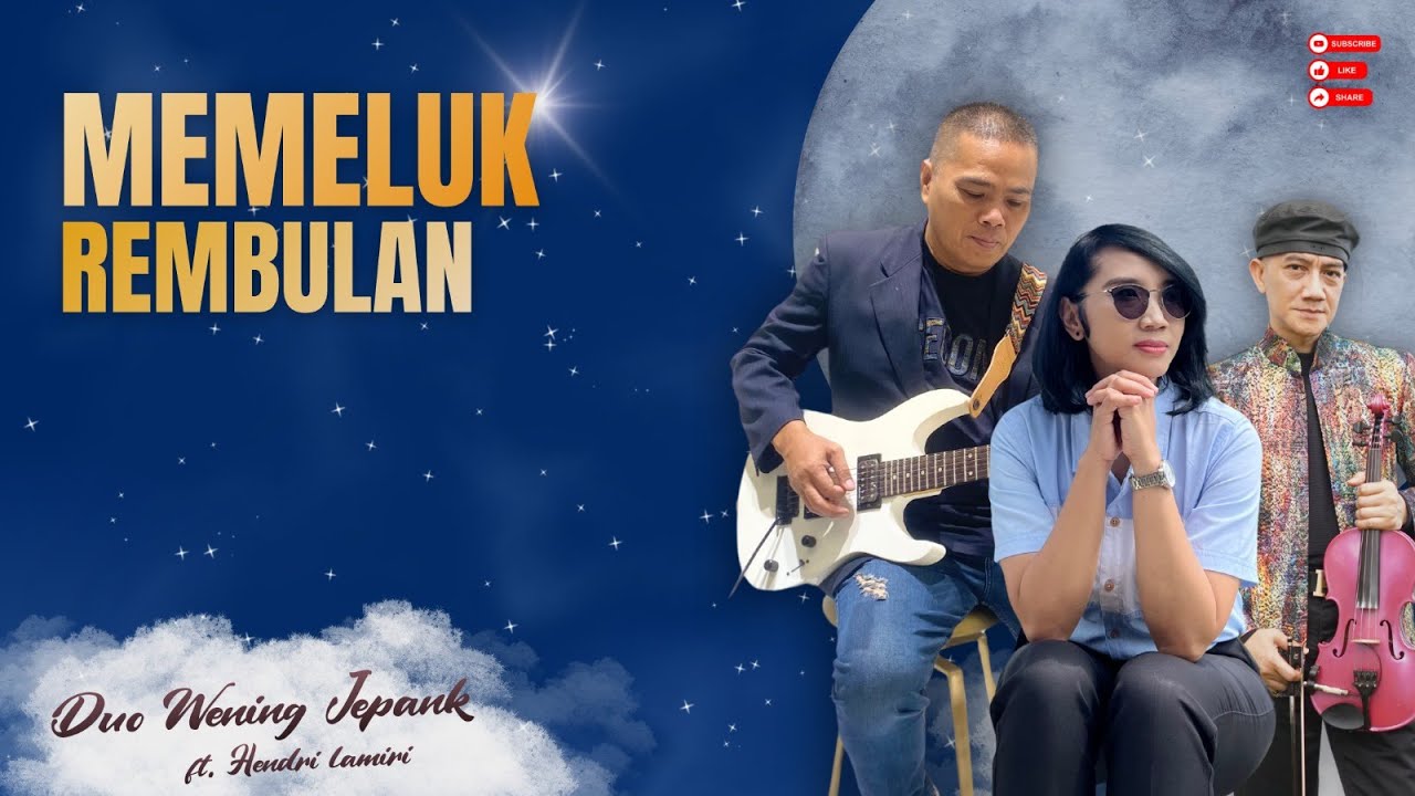 Memeluk Rembulan - Duo Wening Jepank Feat Hendri Lamiri | Puisi Cinta Sunyi di Langit Kota Solo