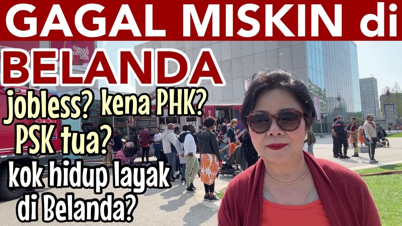 🔴Pengangguran Belanda Hidup Layak, Ini Sebabnya‼️