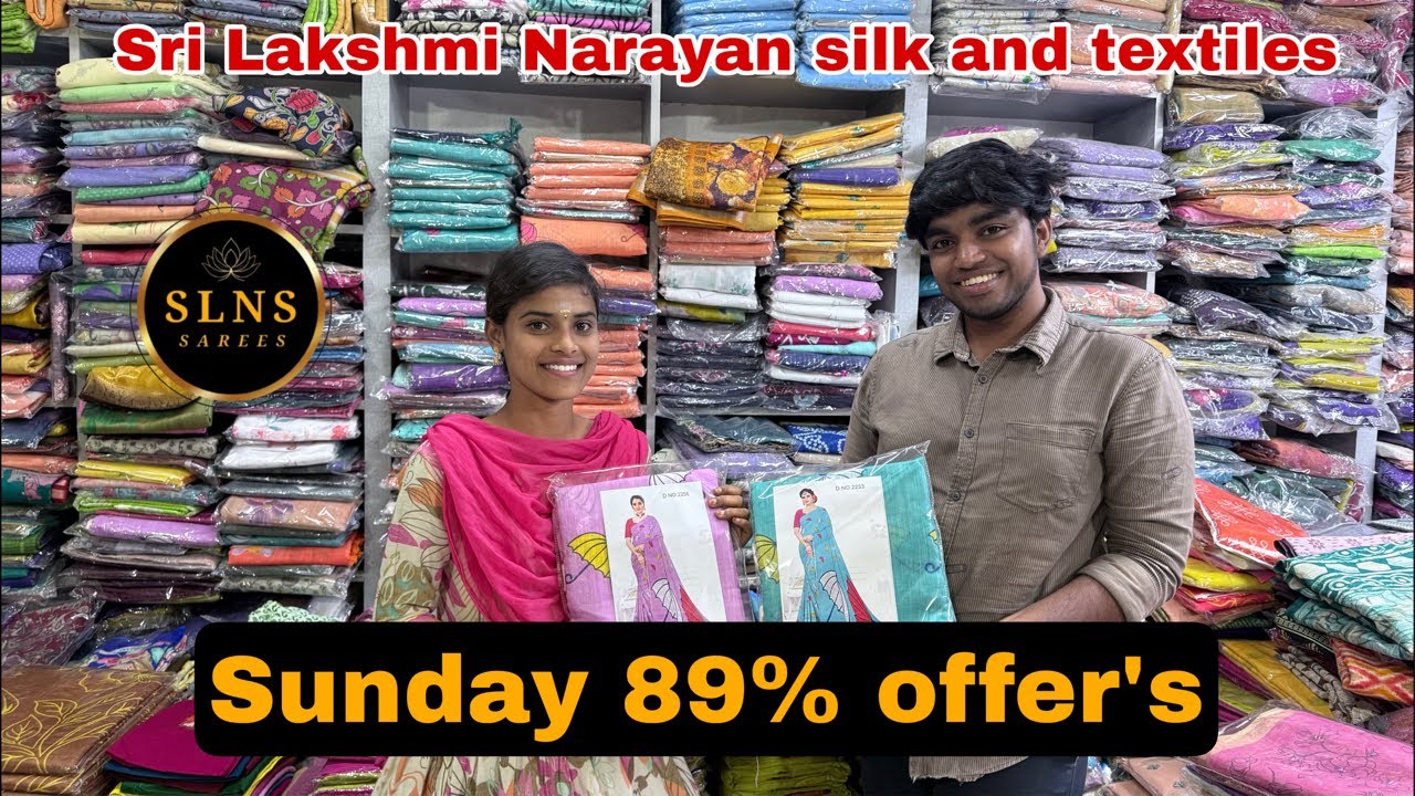✨ pattu saree’s 89%offer // Sri Lakshmi Narayan silks and textiles // ❤️‍🔥🔥
