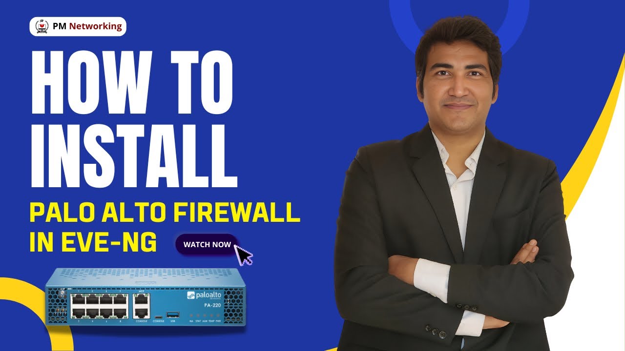 Adding Palo Alto Firewall in EVE-NG 2025