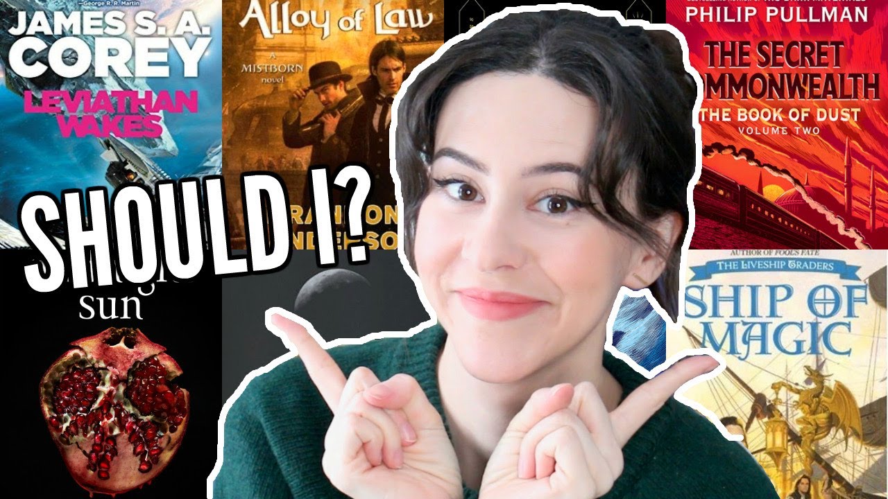 Popular Book Series I Might Not Finish || Books with Emily Fox