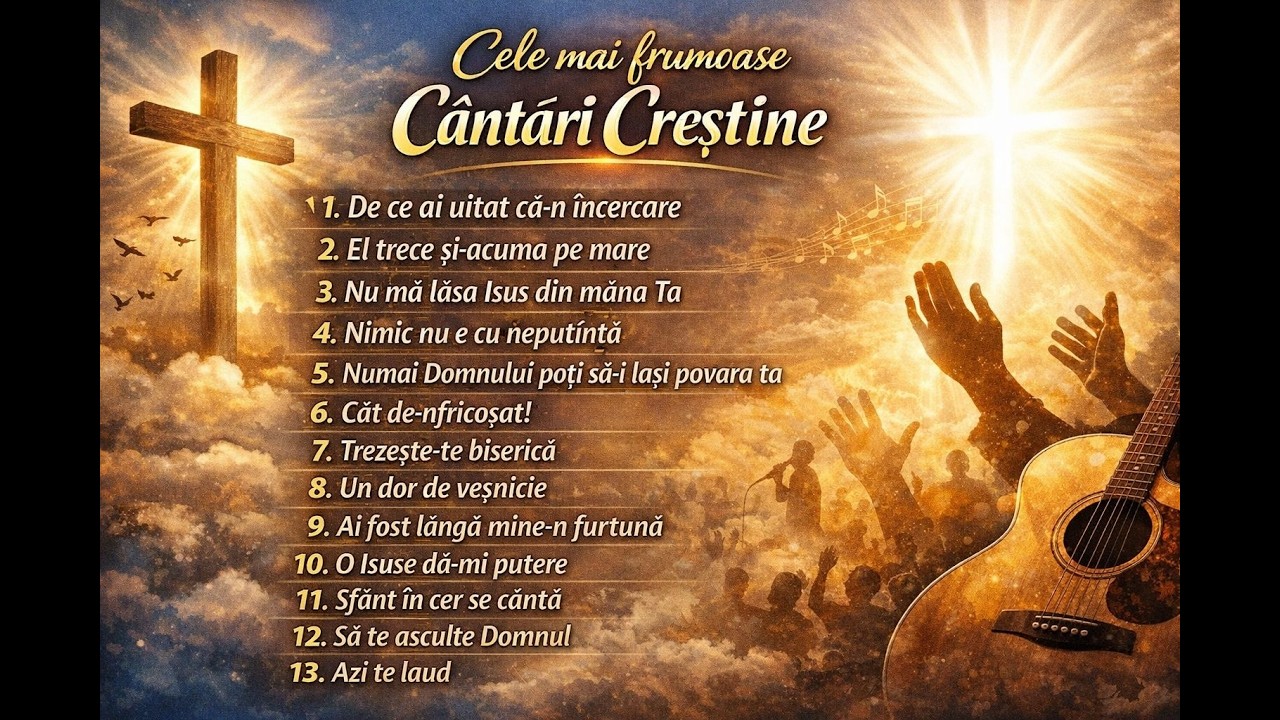 Cele mai frumoase cântări creștine Colaj 2026 - Cântări Divine