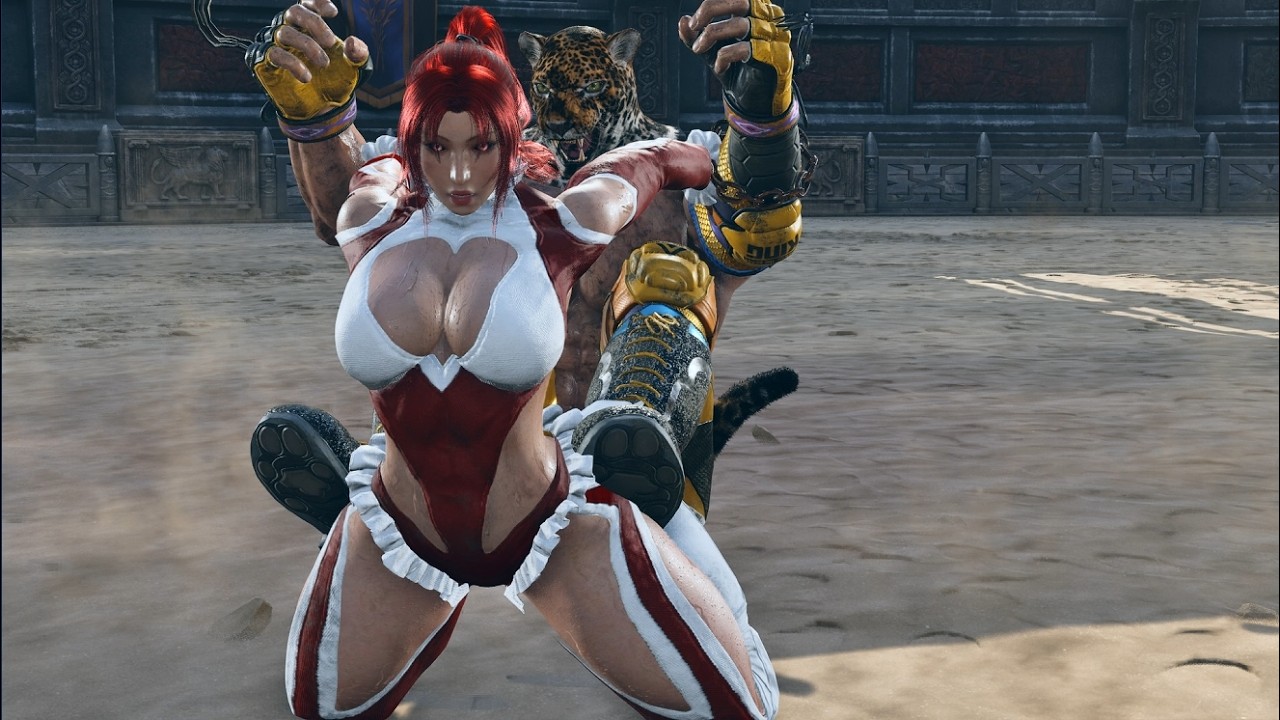 Демоница Асука встречает моего безумного короля! Tekken-8