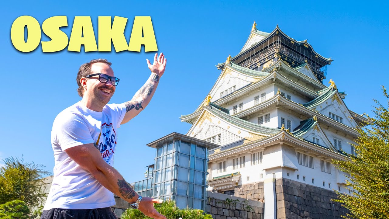 3 dagar i Osaka - Slott, Neon, Rullbands sushi, TeamLab