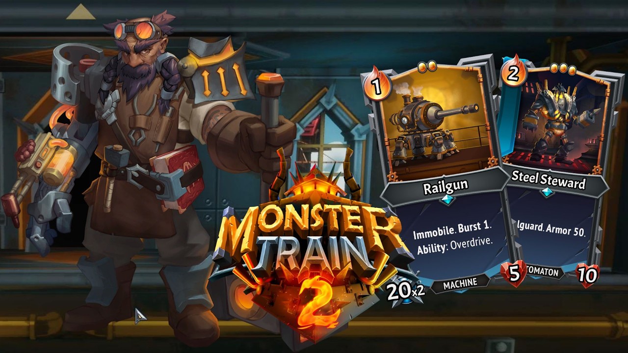Railgun Is Insanely Powerful! | Monster Train 2