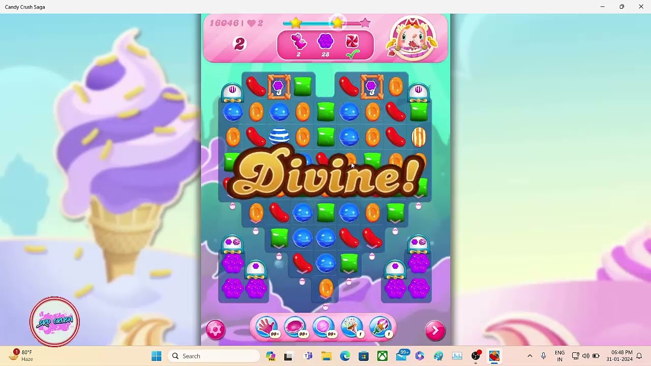 Candy Crush Saga Level 16046