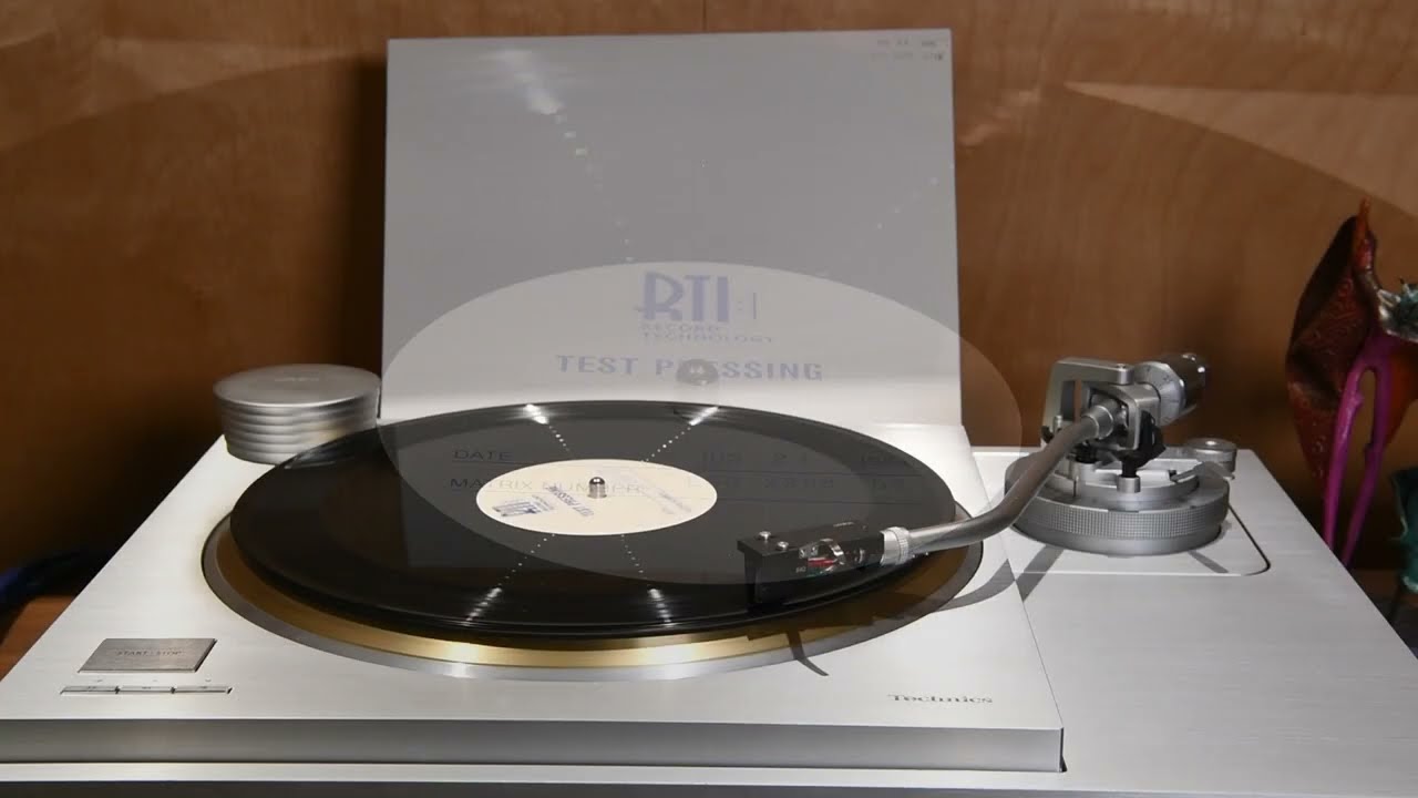 Ortofon MC X40 on 45 RPM Test Pressing takes on Ultra High definition digital stream!