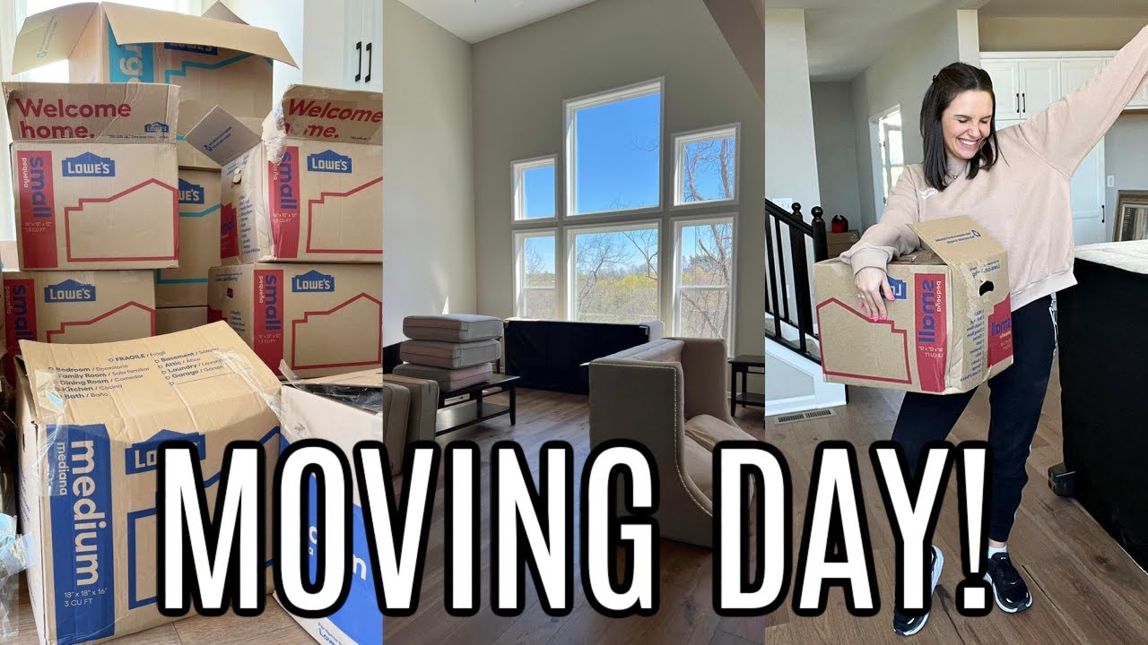 it’s MOVING DAY! (officially moving into our first house!)