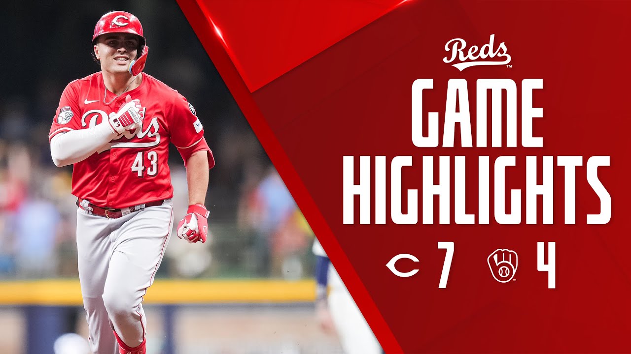 Reds vs. Brewers Game Highlights (9/27/25) | MLB Highlights