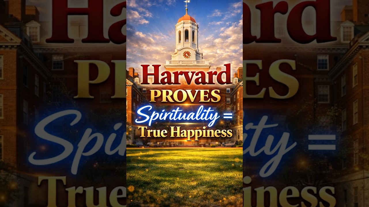 Harvard Scientists CONFIRM: Spirituality Makes You Happier #shorts
