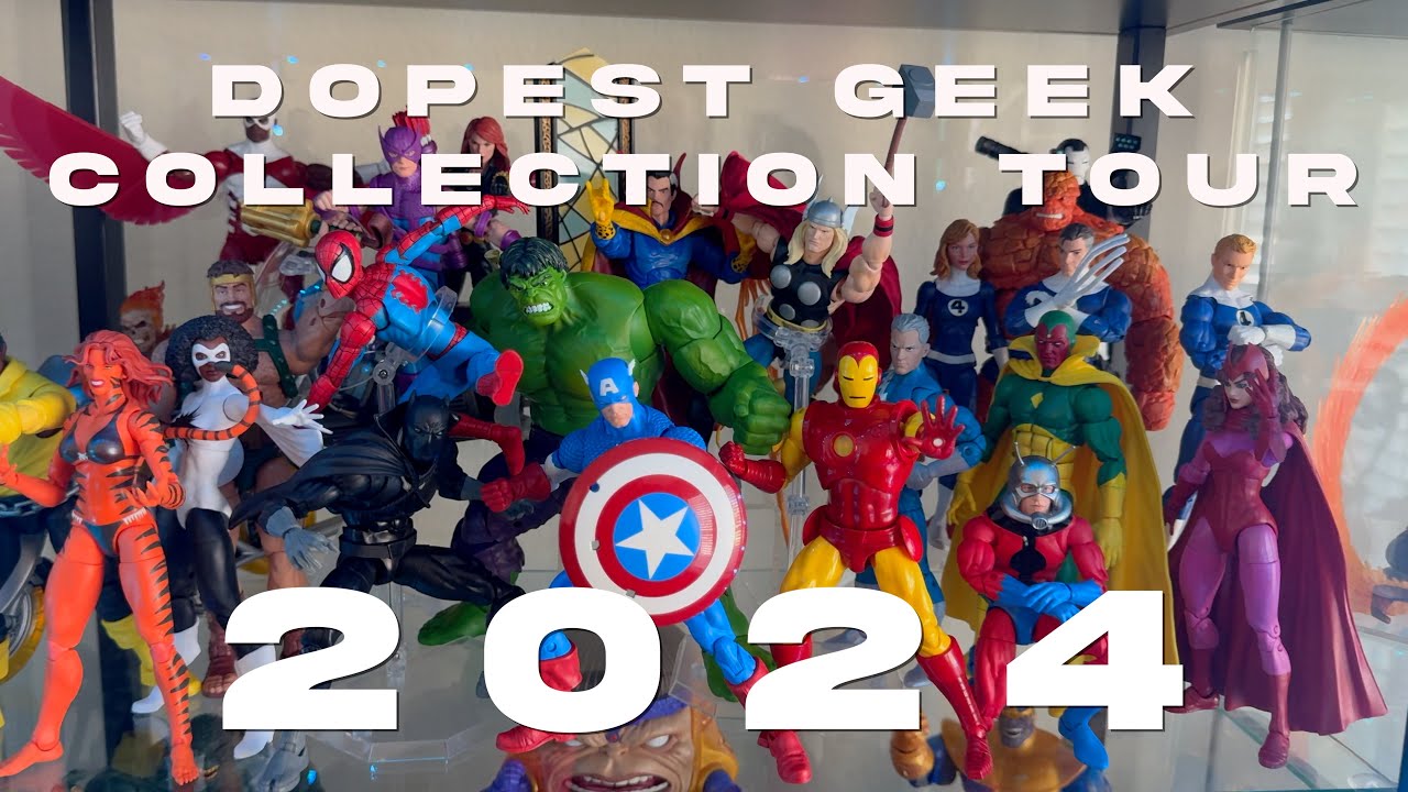 Dopest Geek Action Figure Room Tour! | Marvel Legends, Mafex, SH Figuarts and More! | 2023