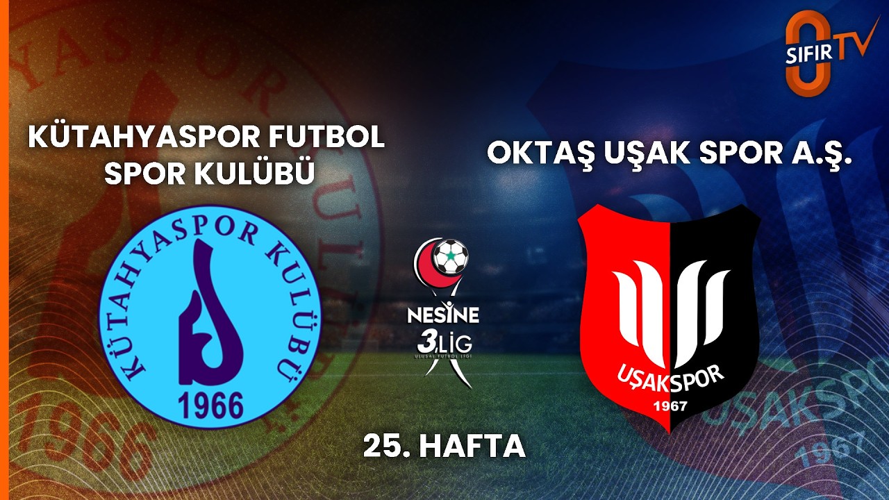 KÜTAHYASPOR FUTBOL SPOR KULÜBÜ - OKTAŞ UŞAK SPOR A.Ş.