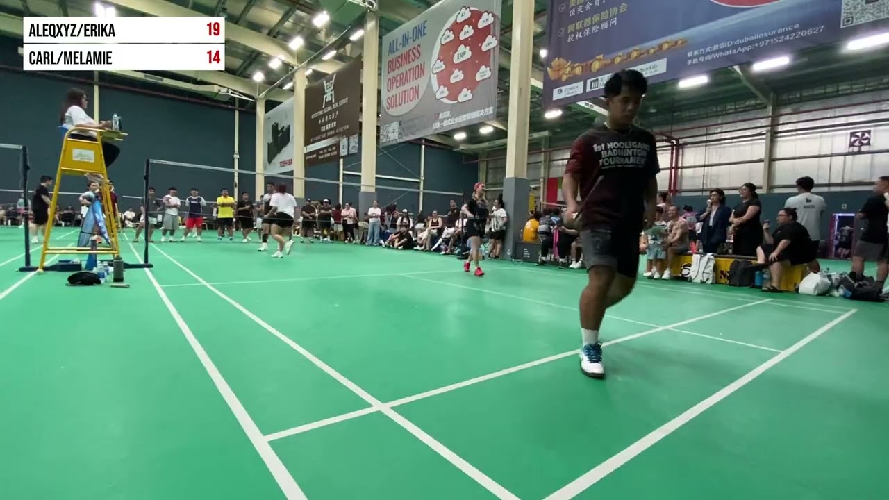 Kalayaan Badminton Challenge 2025 - XDD+ Elims1 | Aleqxyz/Erika vs. Carl/Melamie