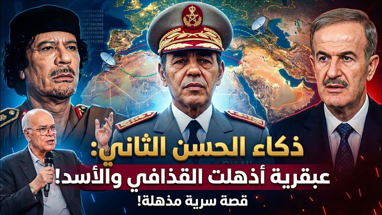 ذكاء وسرية الحسن التاني : واقعة 1974 حينما تغلب على القذافي وحافظ الأسد #قصص 