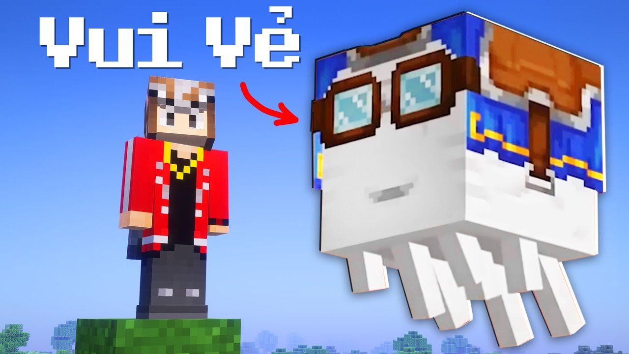 Sinh Vật Mới Được Th&ecirc;m V&agrave;o Minecraft 1.22 | Ghast Vui Vẻ
