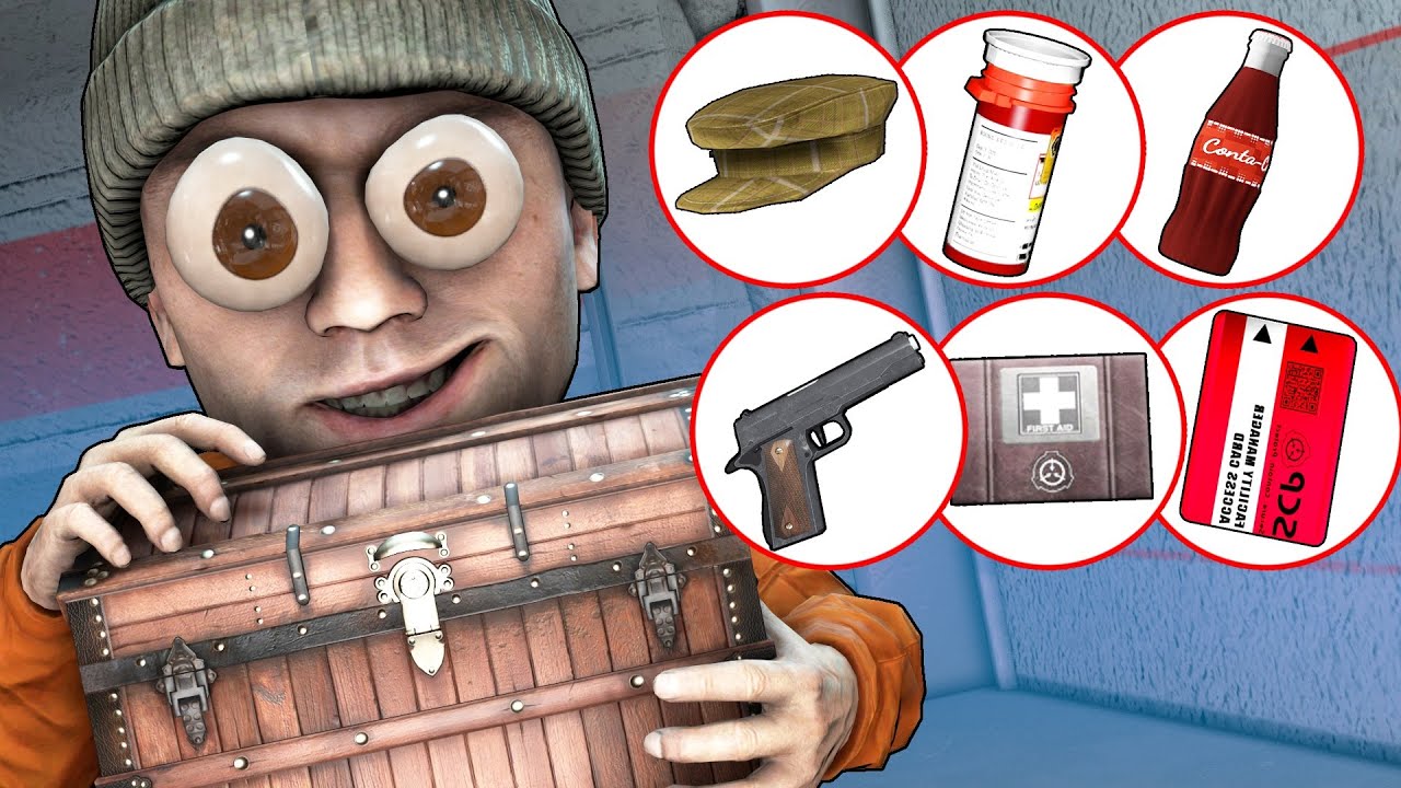 СЛУЧАЙНЫЙ ПРЕДМЕТ КАЖДУЮ МИНУТУ.... SCP SECRET LABORATORY!