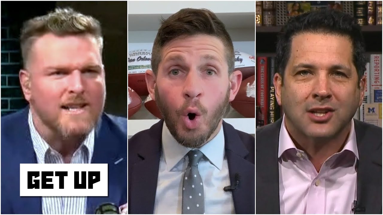 Pat McAfee gets FIRED UP defending Adam Schefter’s take on Aaron Rodgers | Get Up
