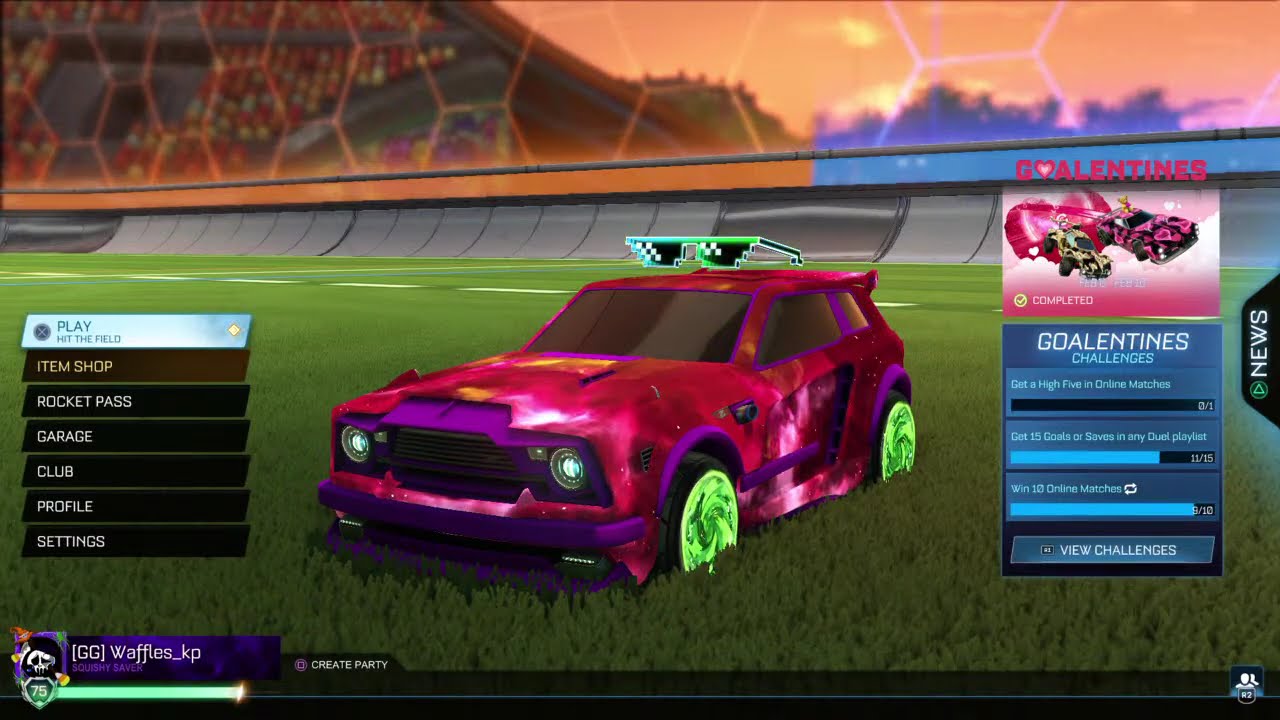 Rocket league on 4 hours of sleep