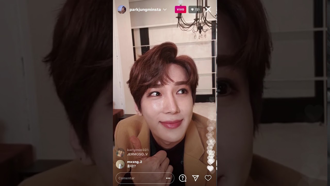ParK Jung Min - Instagram Live [28-11-20] “con comentarios”