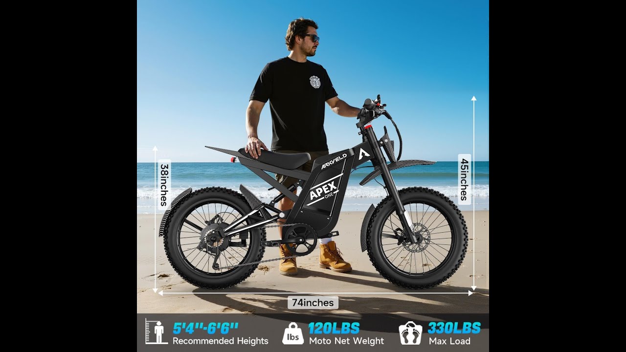 Arkveld 3000W Electric Dirt Bike Review: The ULTIMATE All-Terrain E-Bike?