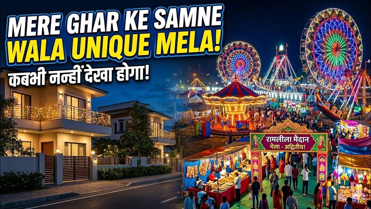 Lucknow ka Mehboob Ganj 🚩 2026 ka Mela 😍#lucknow #minivlog #chotavlogger #vlog #dailyvideo #travel 