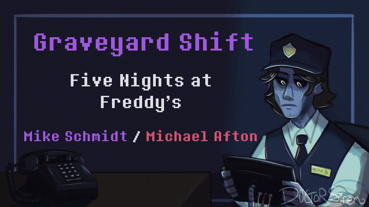 Graveyard Shift || Five Nights at Freddy's Song || Lyric Video