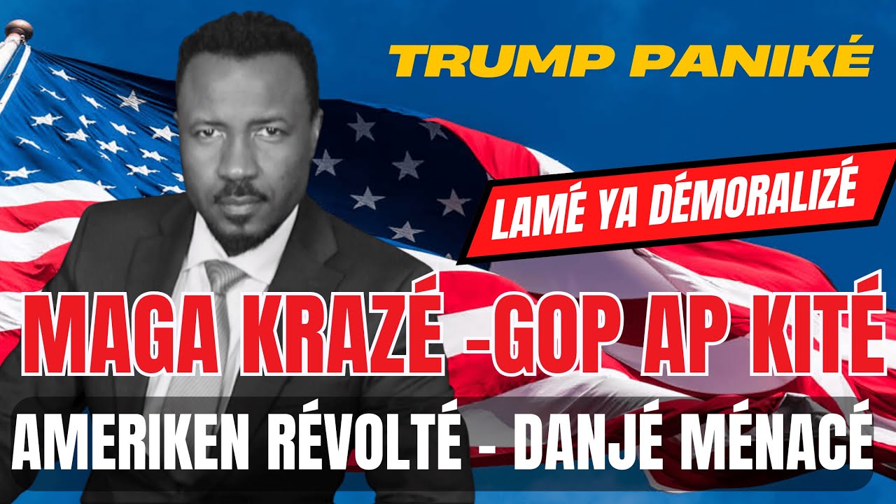 GOP PRESK&Eacute; KRAZ&Eacute; - MAGA DIVIZ&Eacute; - AMPIL MAMB KONGR&Egrave; PWAL D&Eacute;MISSYON&Eacute; - TRUMP PANIK&Eacute; - ABNER GELIN