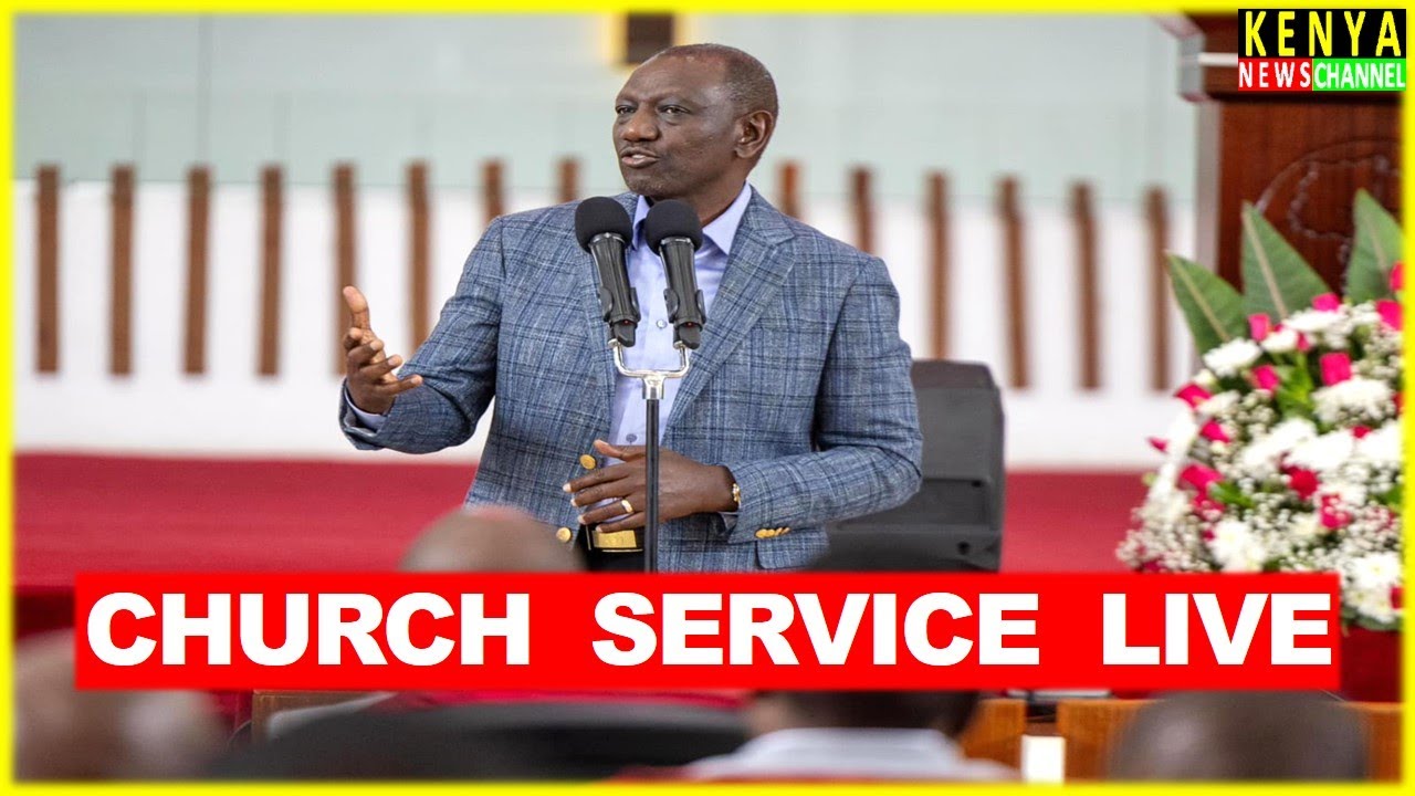 LIVE - Ruto to speak on Johanna Ngeno Death from Helicopter Crash in Church at Alliance High School