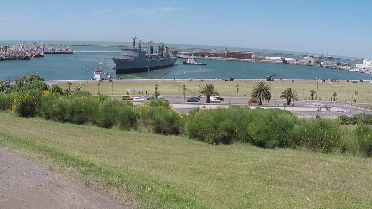 Base Naval Mar del Plata,llegada del Ara Patagonia