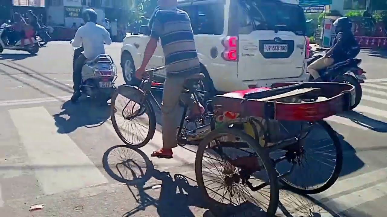 Road rage | extreme road rage  Meerut | Traffic rules violation