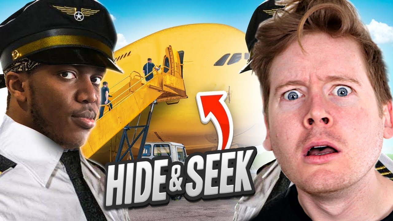SIDEMEN PLAY HIDE & SEEK ON KSI’s PRIVATE JET REACTION