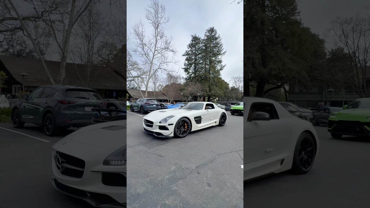 Mercedes-Benz SLS AMG Black Series — a wild blend of luxury, performance, and motorsport DNA 🖤🏁