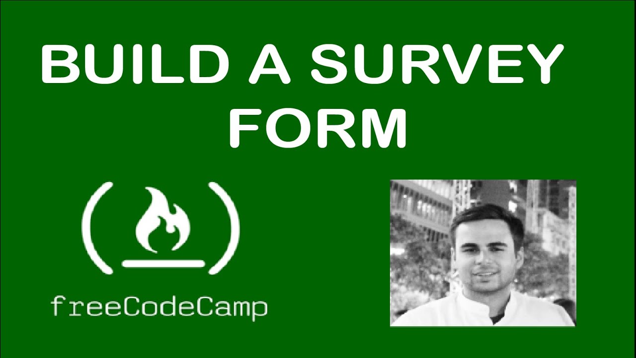 Build a Survey Form (freecodecamp.org)