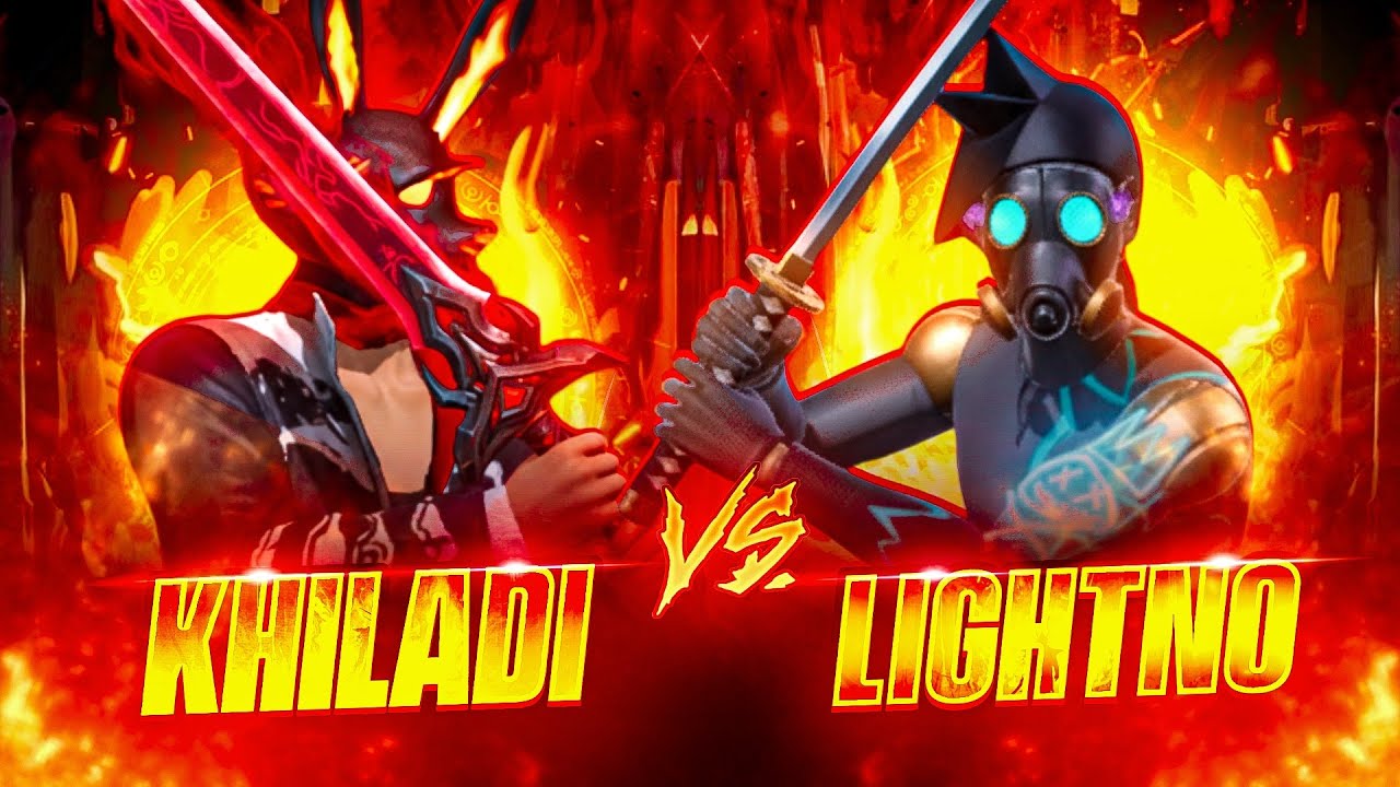 XD KHILADI VS LIGHTNOO ☠️ who is the best @akshya1122 @NonstopGaming_ @itsmikeyyt21 