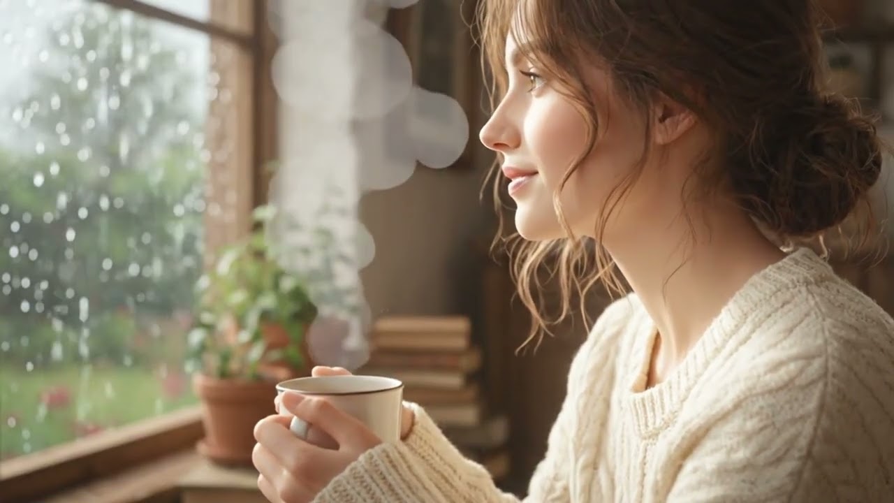 The First Snow & Warm Winter Stew 🍲 Ghibli Style ASMR 🌿Ghibli ASMR