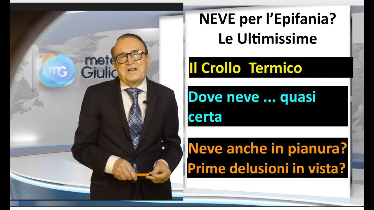 NEVE IN ARRIVO- Iniziano le  delusioni