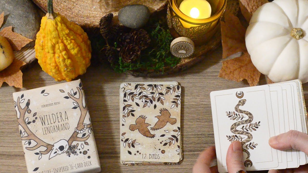 I Created a Nature-Inspired Oracle Deck | Wildera Lenormand Flip Through