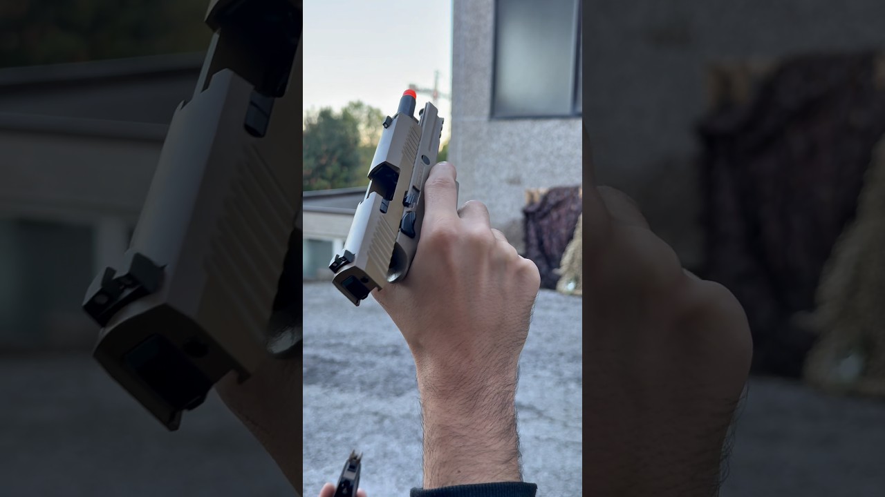 WE M18 GBB PISTOL - AIRSOFT #shorts #games #pov