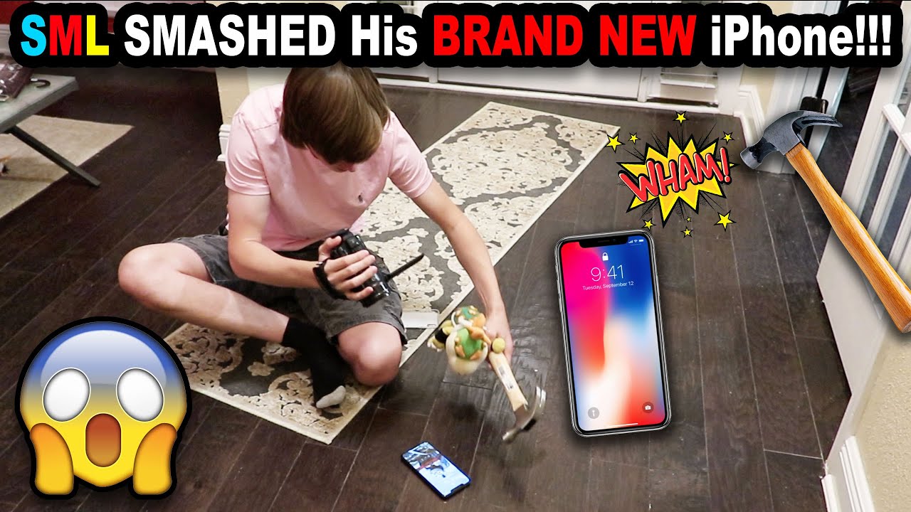 Логан РАЗБИЛ свой НОВЫЙ iPhone!!! *BTS*