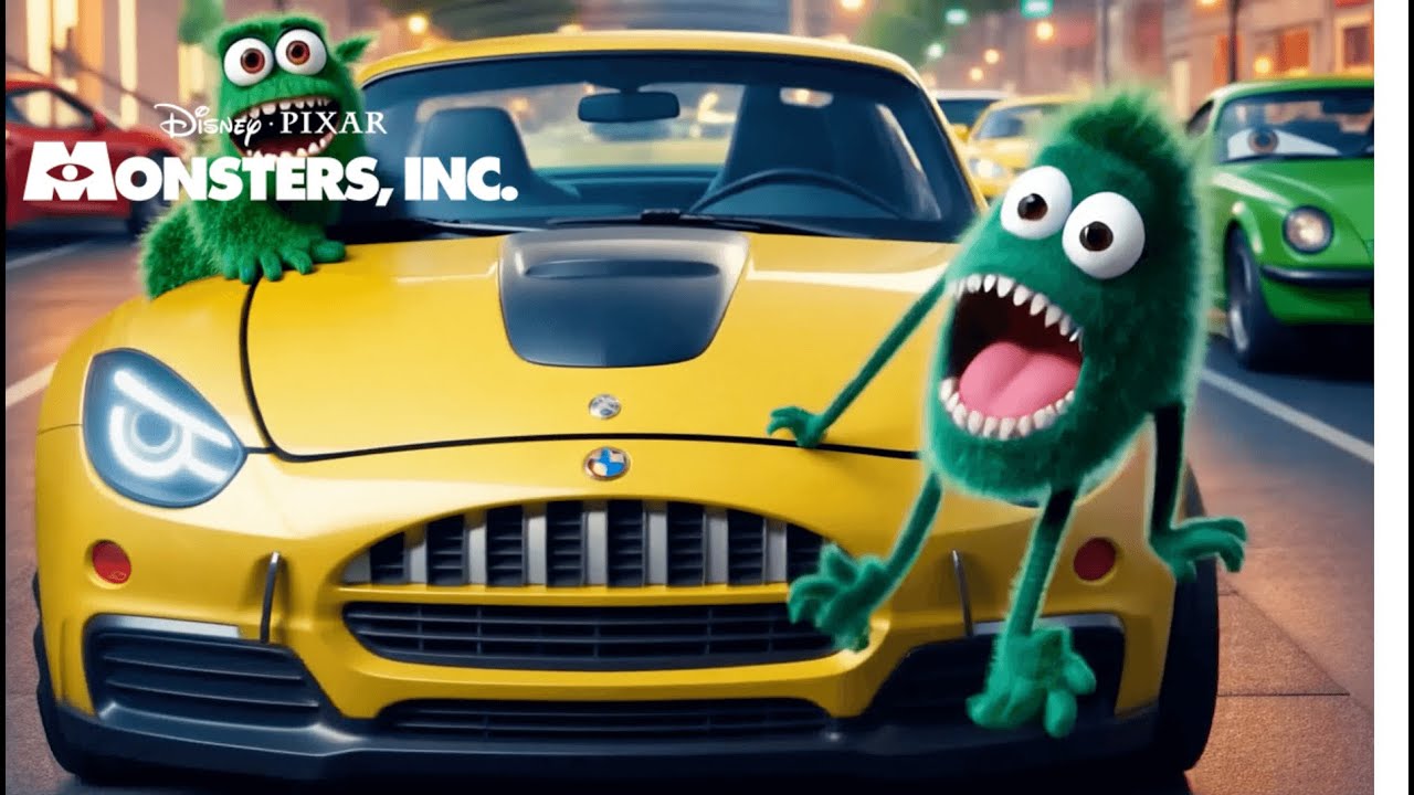 Monsters University - Mike's New Car 2002 | Reimagined by AI