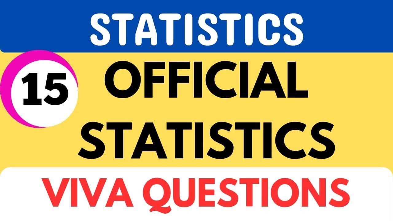 Official Statistics | Statistics questions and answers