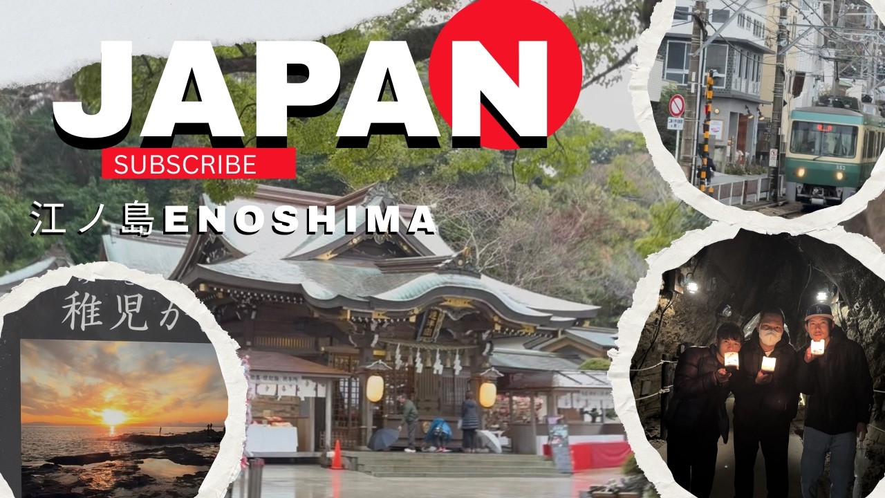Enoshima Island Adventure | One Day Trip in Japan|Vlog Episode.4